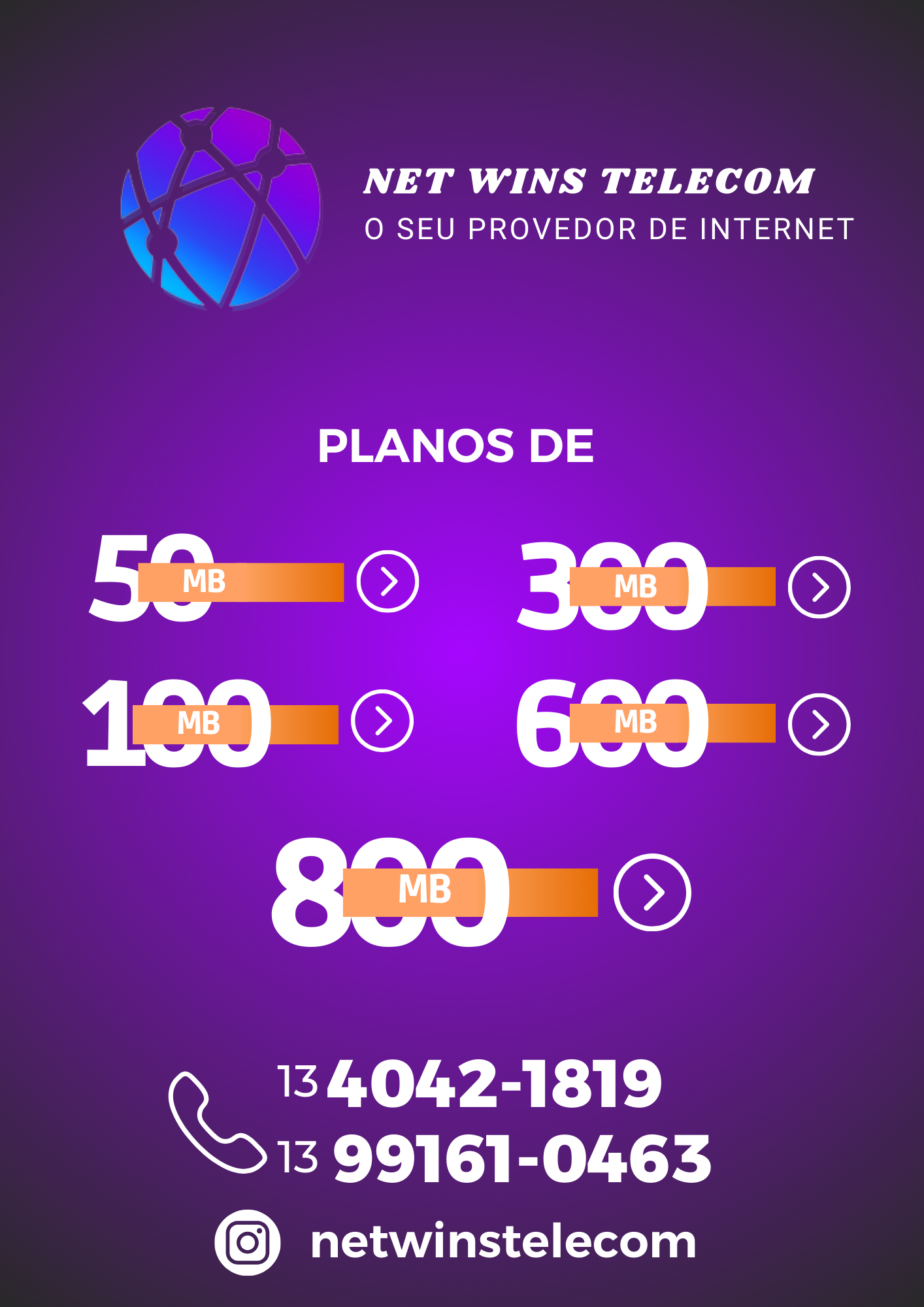 Interfaccia tecnica del pannello di controllo Netwin